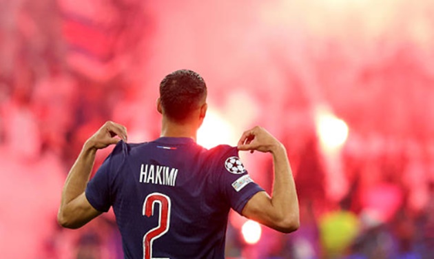 Hakimi ghi bàn, PSG dẫn trước Inter Milan trong trận chung kết Champions League